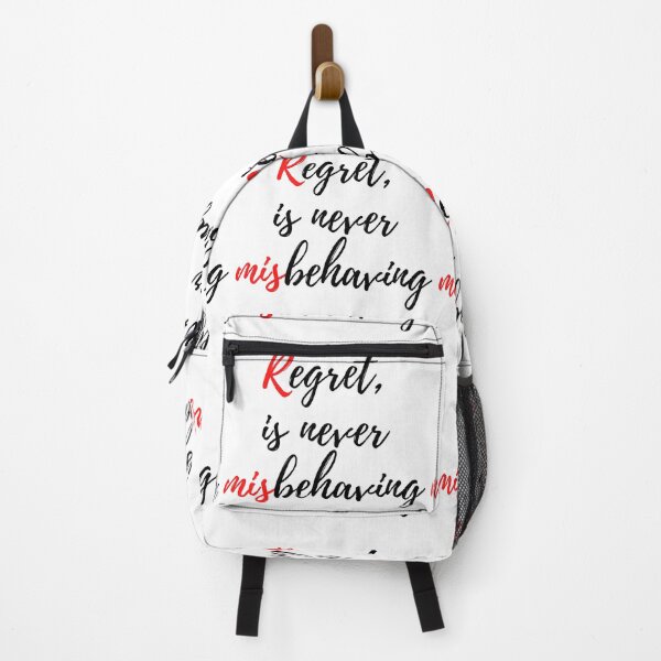 Item preview, Regret is never misbehaving  designed and sold by Finds.