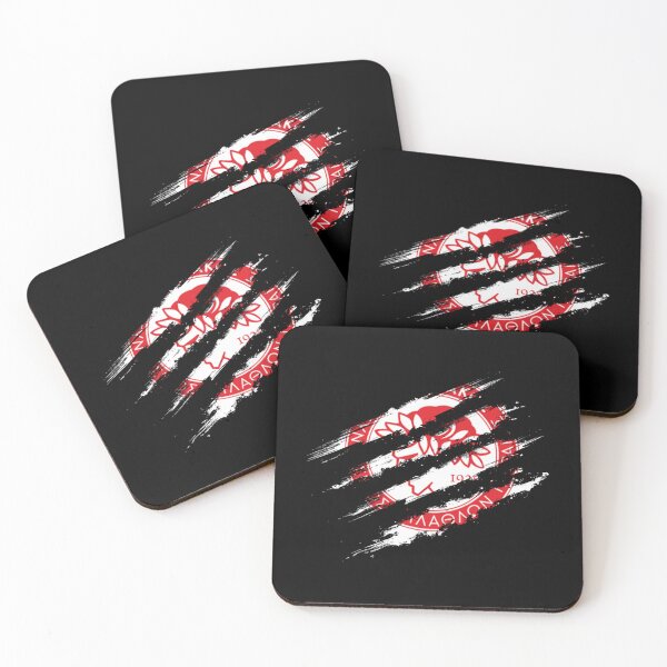 Item preview, Distressed stripes of Olympiakos designed and sold by BeamOnWoode.