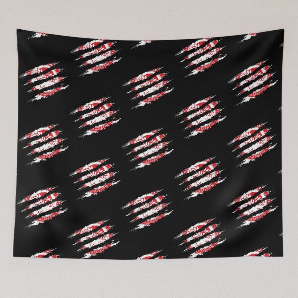 Item preview, Distressed stripes of Olympiakos designed and sold by BeamOnWoode.