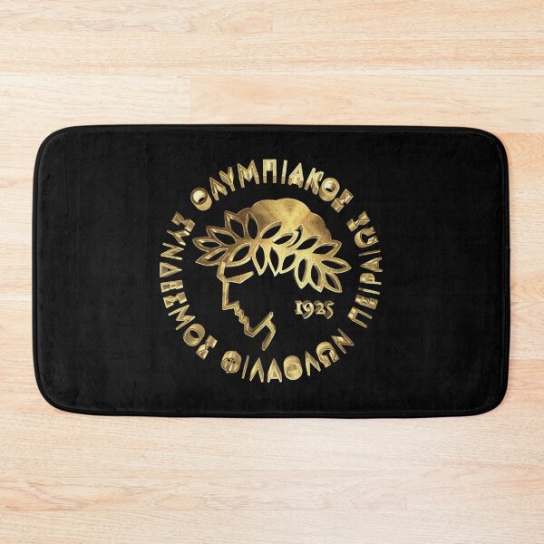 Item preview, Gold Version of Greek Football Pride Olympiacos Piraeus designed and sold by BeamOnWoode.