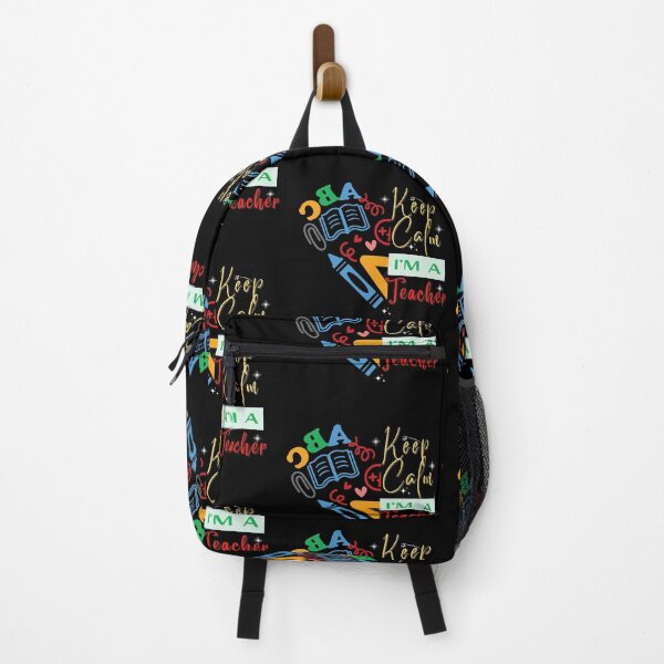 Item preview, Keep Calm I'm teacher designed and sold by Caviar-Studio.