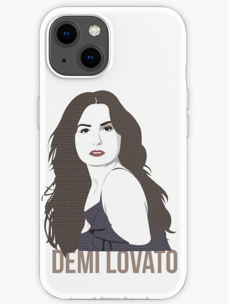 Demi Lovato by BurningRed13 iPhone Case