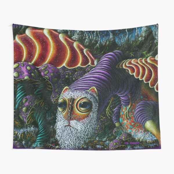 The Flower-Breathing Dragon Tapestry