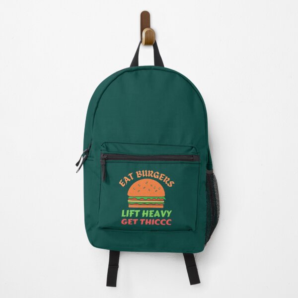Item preview, Funny eat burgers lift heavy get thic   designed and sold by HesteGifShop.
