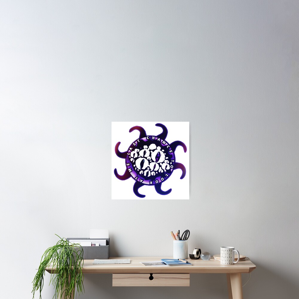 Last Chance To Look At Me! - Eyes from Doors (tentacles) | Sticker