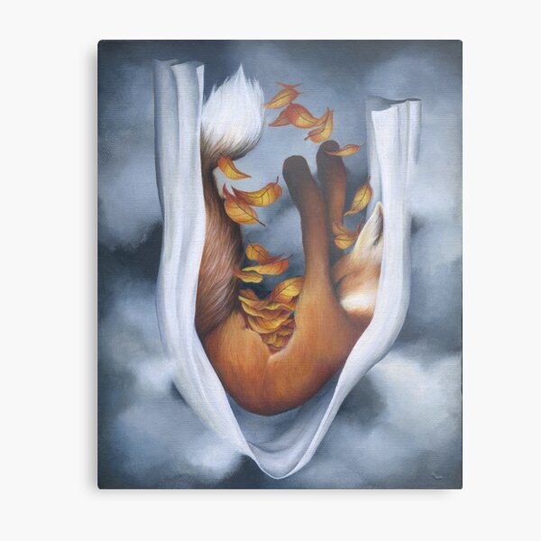 Whenever I fall Metal Print