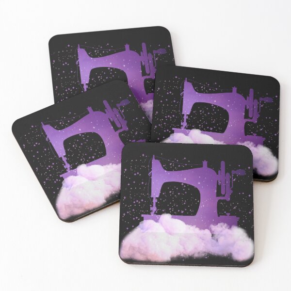 Item preview, Cute Sewing machine Art With CLoud Design For Quilting Lovers Sewing Quilt Gift designed and sold by Thecitiesstore.