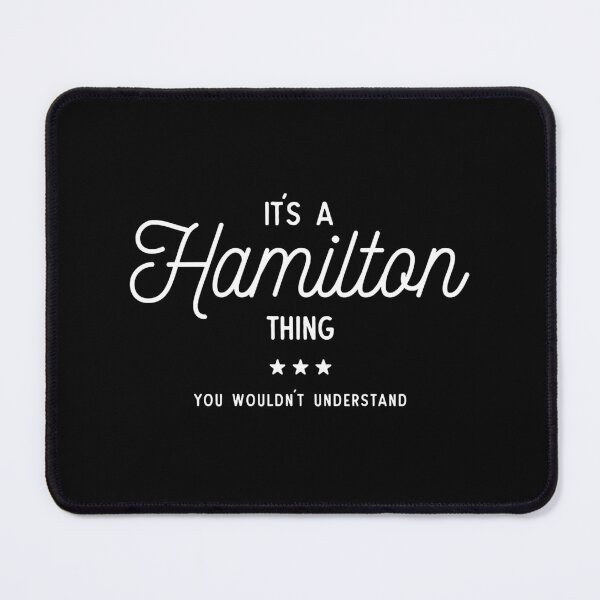Item preview, Its a Hamilton thing black designed and sold by customtcket06s.