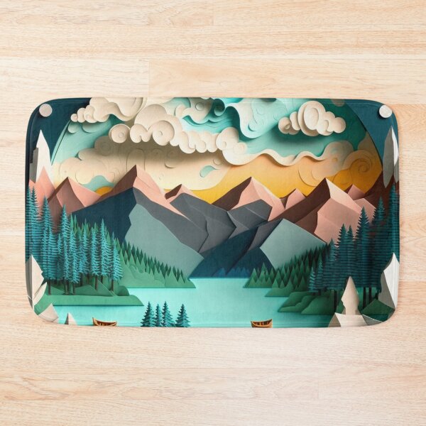 Item preview, alpine lake designed and sold by Olivier Dean.