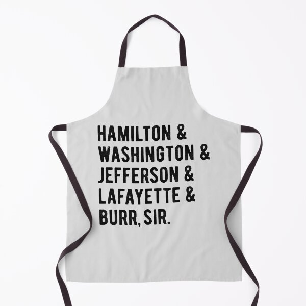 Item preview, Hamilton _amp_ Washington _amp_ Jefferson _amp_ Lafayette _amp_ Burr, sir designed and sold by customtcket06s.