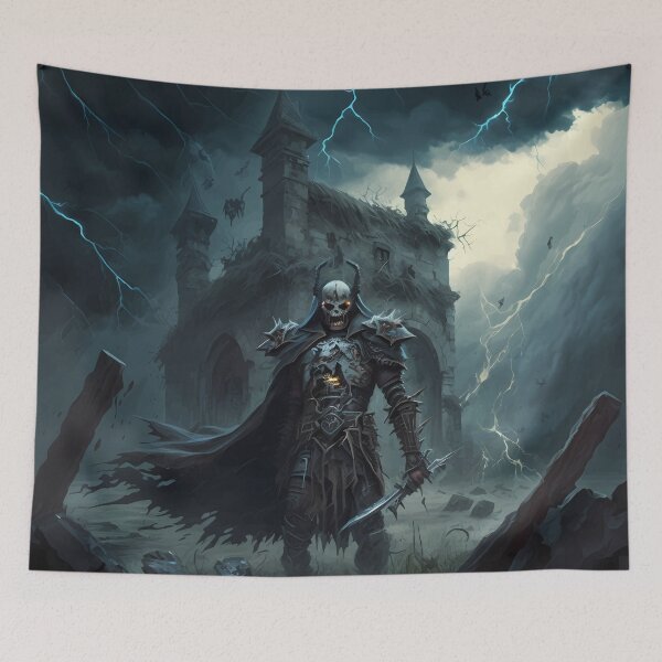 Item preview, Death Knight in Thunderstorm designed and sold by PM-Artistic.