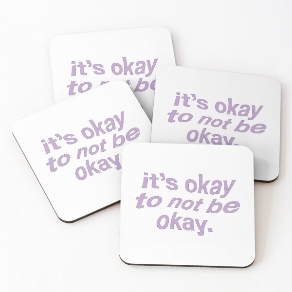 Item preview, it's okay to not be okay designed and sold by lucreziatrebbi.