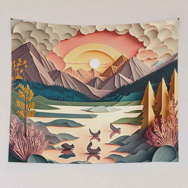 Item preview, Alpine lake 2 designed and sold by Olivier Dean.