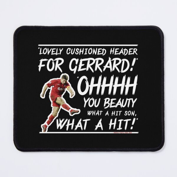 Item preview, Steven Gerrard Goal Commentary designed and sold by ArtiPasss.