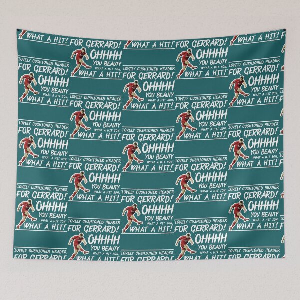 Item preview, Steven Gerrard Goal Commentary designed and sold by ArtiPasss.