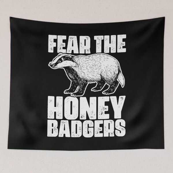 Item preview, Fear The Honey Badger Funny Honey Badgers For A Ratel Lover designed and sold by Nessshirts.