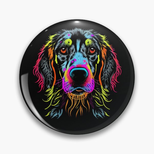 Item preview, English Setter Dog Colorful Paint Splash designed and sold by rafaeltto.