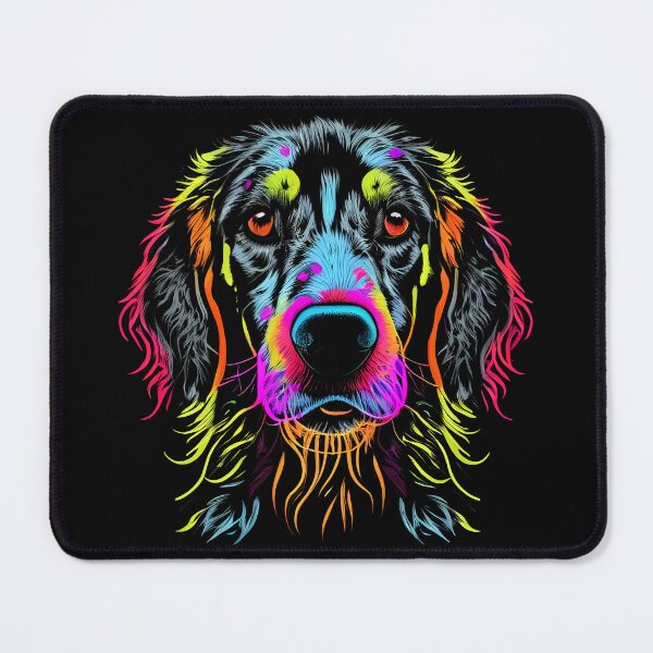 Item preview, English Setter Dog Colorful Paint Splash designed and sold by rafaeltto.