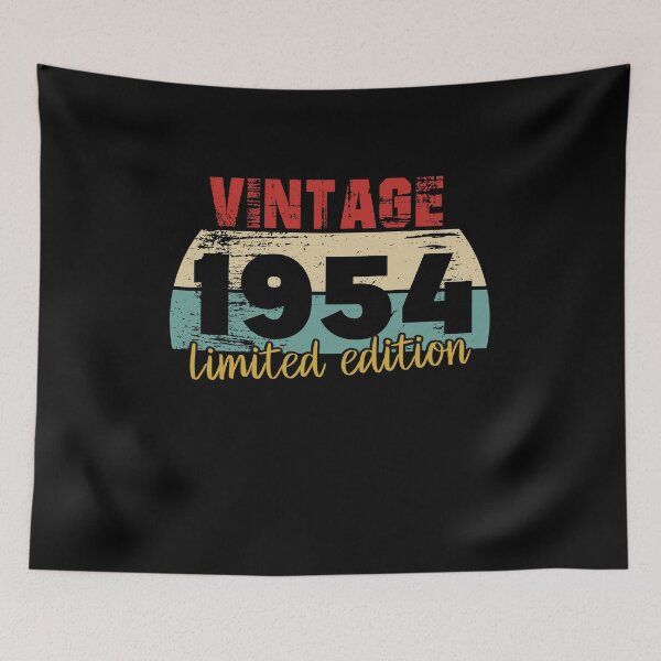 Item preview,  Vintage 1954, 69th Birthday limited edition Gift designed and sold by ahmedbakkali.