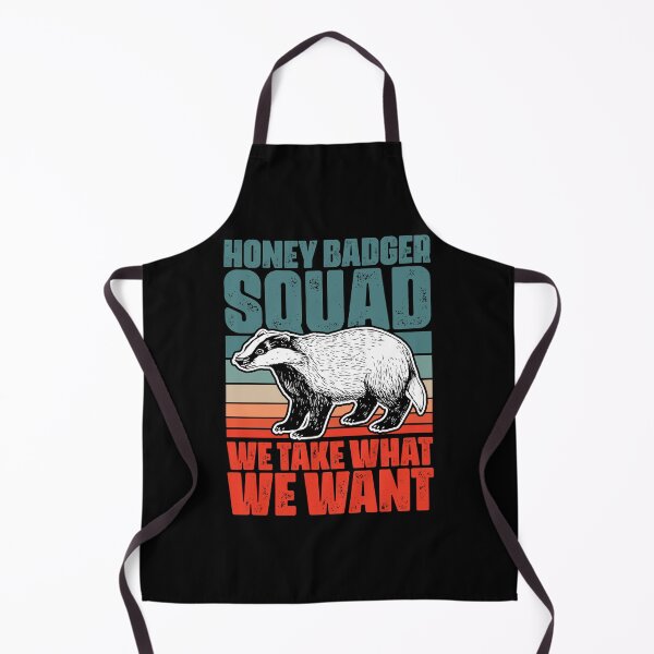 Item preview, Retro Honey Badger Squad For A Ratel Fanatic Honey Badgers designed and sold by Nessshirts.