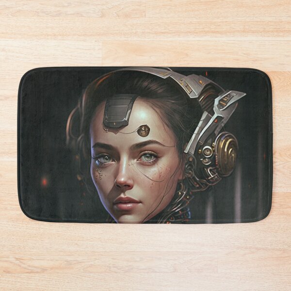 Artikelvorschau, Cybertron Angel Canvas Print Bunte moderne digitale Kunst entworfen und verkauft von Acnologiaa.