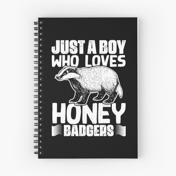 Item preview, Just A Boy Who Loves Funny Honey Badgers A Honey Badger Fan designed and sold by Nessshirts.