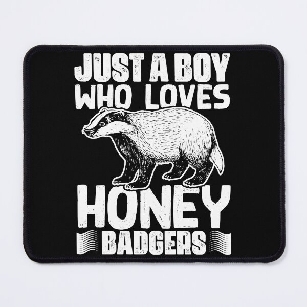 Item preview, Just A Boy Who Loves Funny Honey Badgers A Honey Badger Fan designed and sold by Nessshirts.