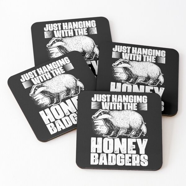 Item preview, Just Hanging With The Funny Honey Badgers Honey Badger Lover designed and sold by Nessshirts.