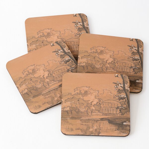 Item preview, Landscape drawing "reflections of nature" designed and sold by TTG12345.