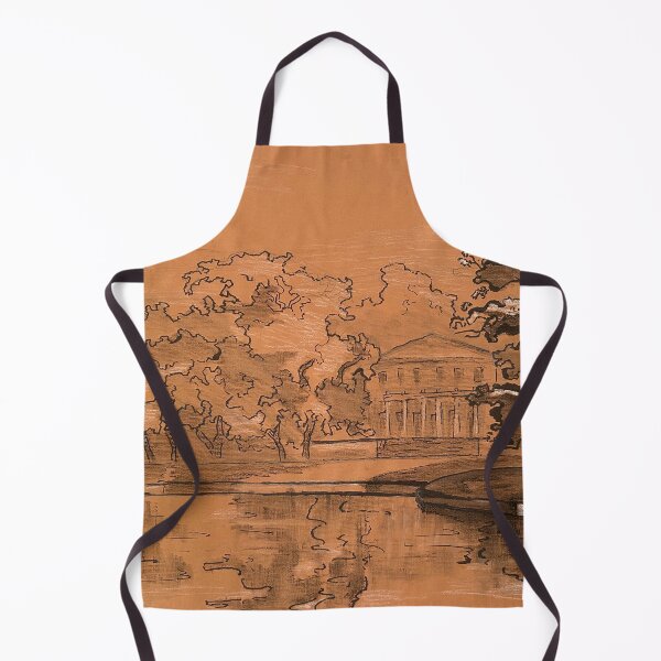 Item preview, Landscape drawing "reflections of nature" designed and sold by ThatTrantGuy.