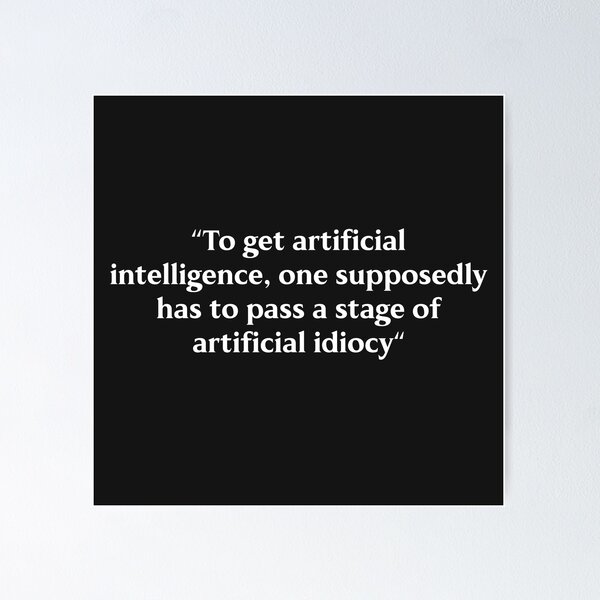 Item preview, Artificial intelligence Text designed and sold by qualityofdesign.