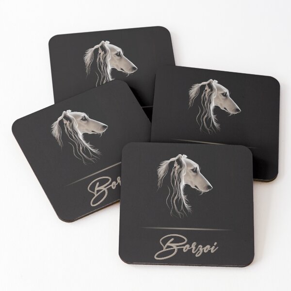 Item preview, Borzoi Portrait designed and sold by Best-Breeds.