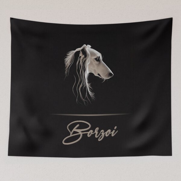 Item preview, Retrato de borzoi designed and sold by Best-Breeds.