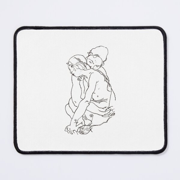 Item preview, Woman and Girl Embracing 1918 designed and sold by portokalis.