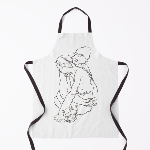 Item preview, Woman and Girl Embracing 1918 designed and sold by portokalis.