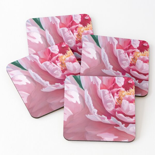 Item preview, Beautiful pink peony designed and sold by BrightMeadowart.