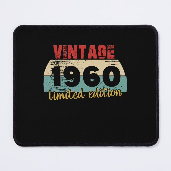 Item preview,  Vintage 1960, 63th Birthday limited edition Gift designed and sold by ahmedbakkali.