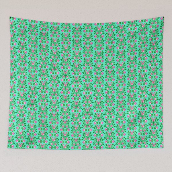 Item preview, Ethnic tradition floral design(5th copy) designed and sold by Charmy Design.
