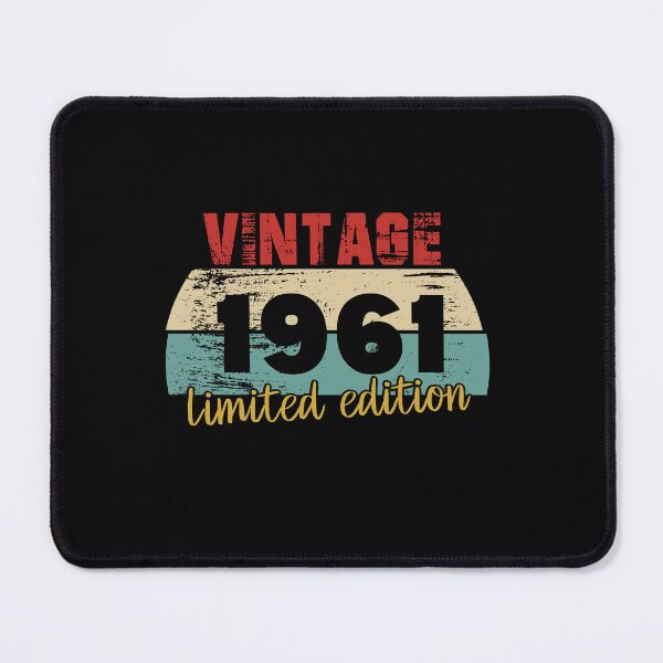 Item preview, Vintage 1961, 62th Birthday limited edition Gift designed and sold by ahmedbakkali.
