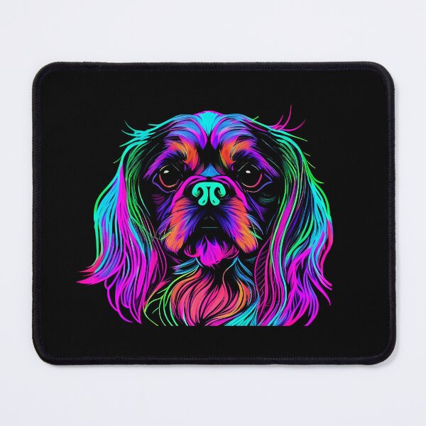 Item preview, English Toy Spaniel Dog Colorful Paint Splash designed and sold by rafaeltto.