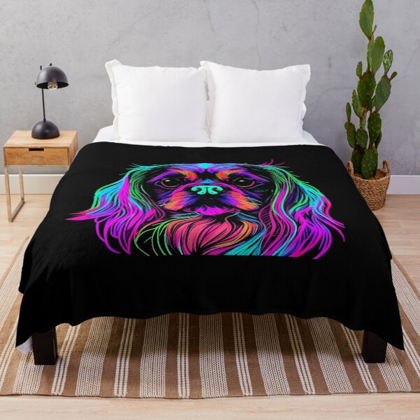 Item preview, English Toy Spaniel Dog Colorful Paint Splash designed and sold by rafaeltto.