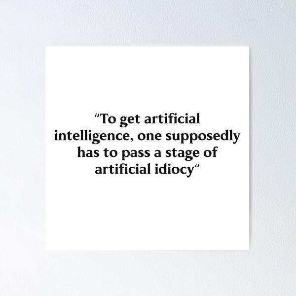 Item preview, Artificial intelligence Text designed and sold by qualityofdesign.