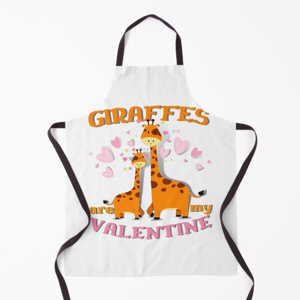 Item preview, Giraffes are my Valentine, Heart, Valentine's Day, Love designed and sold by facePale.