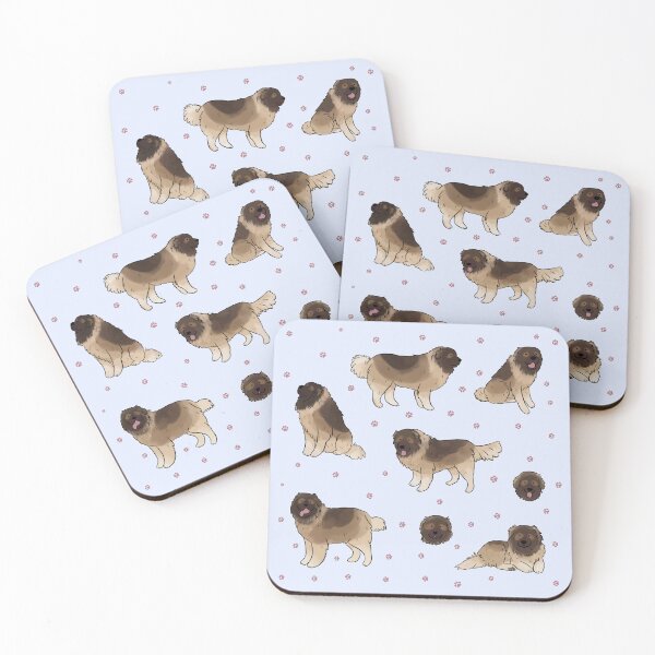 Item preview, Caucasian Shepherd Dog illustration pack designed and sold by Yarafantasyart.