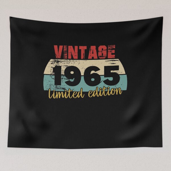 Item preview, Vintage 1965, 58th Birthday limited edition Gift designed and sold by ahmedbakkali.