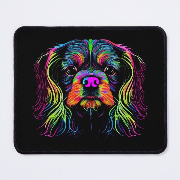 Item preview, English Toy Spaniel Dog Colorful Paint Splash designed and sold by rafaeltto.