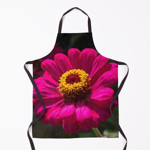 Item preview, Viva Magenta - Two Exuberant Double Flowered Zinnias designed and sold by Georgia Mizuleva.