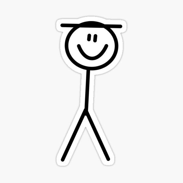 Item preview, Stick dude with no arms designed and sold by chipsandsalsa.