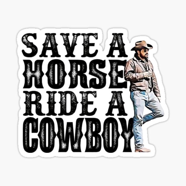 Item preview, Save Ride Cowboy Tshirt 80S designed and sold by maurines.