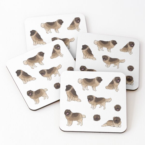 Item preview, Caucasian Shepherd Dog illustration pack designed and sold by Yarafantasyart.